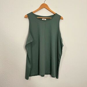 Pact sage green tank XXXL